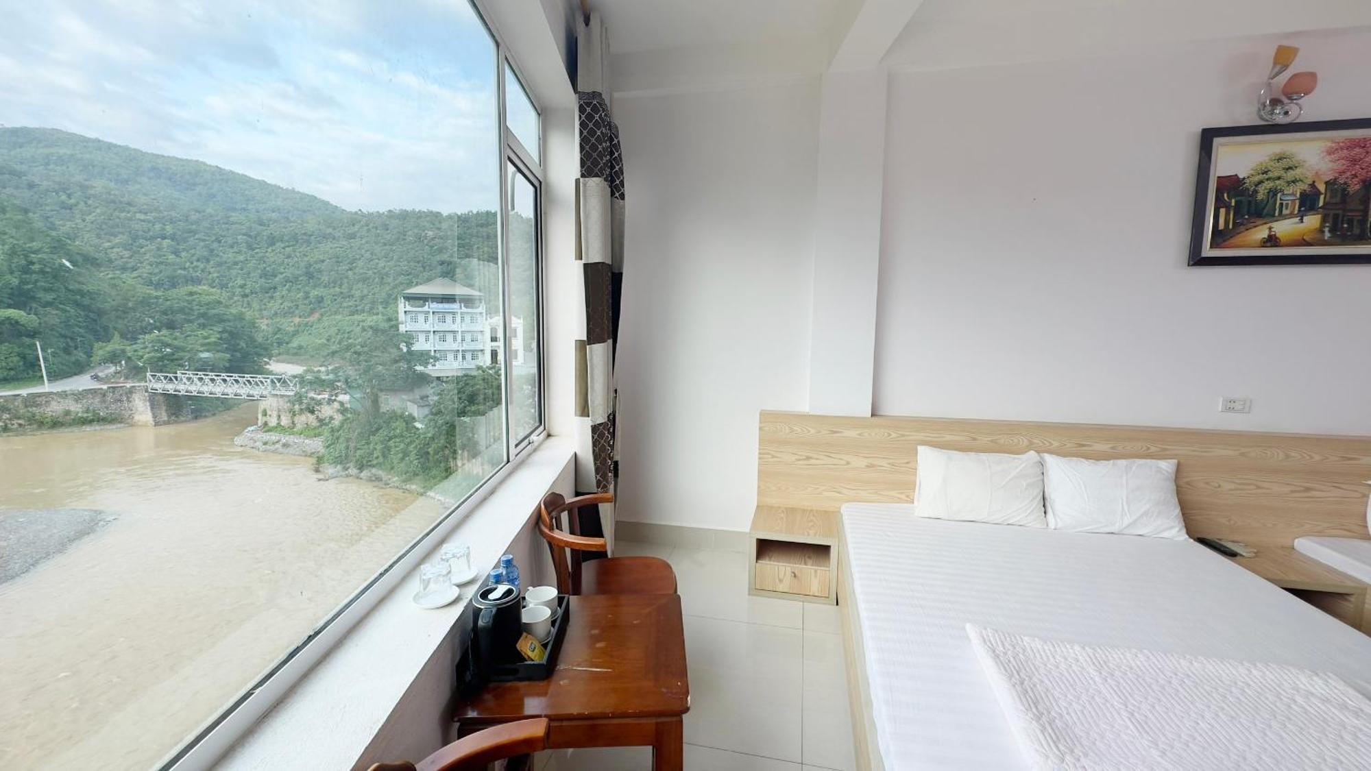 Quy Anh Hotel Bao Lac Town Ngoại thất bức ảnh