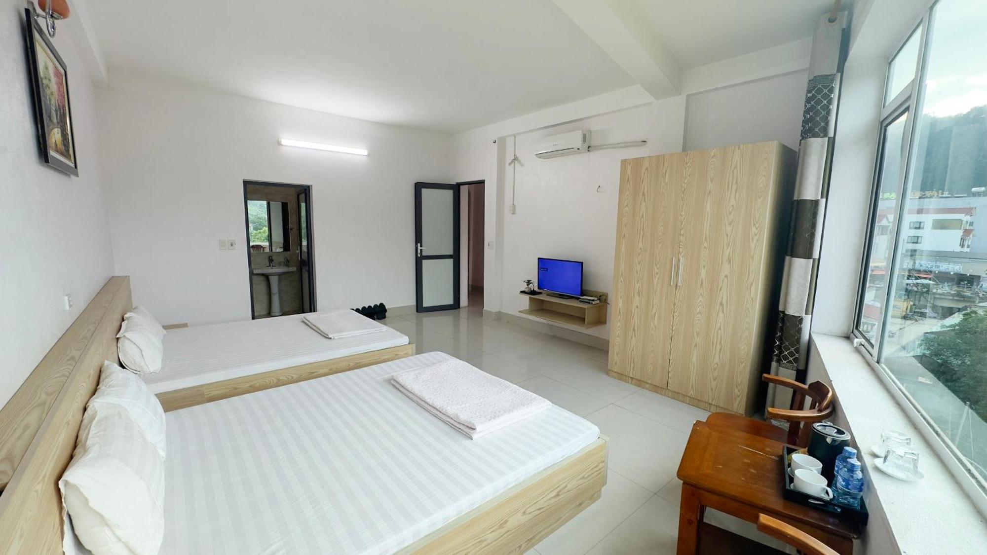 Quy Anh Hotel Bao Lac Town Ngoại thất bức ảnh